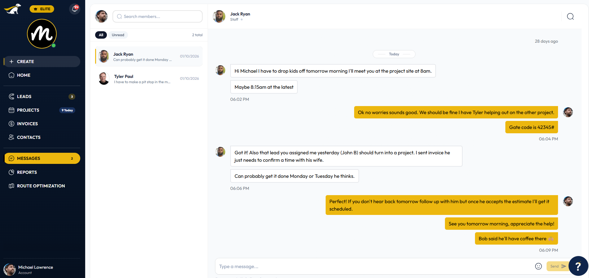 Centralized Communication